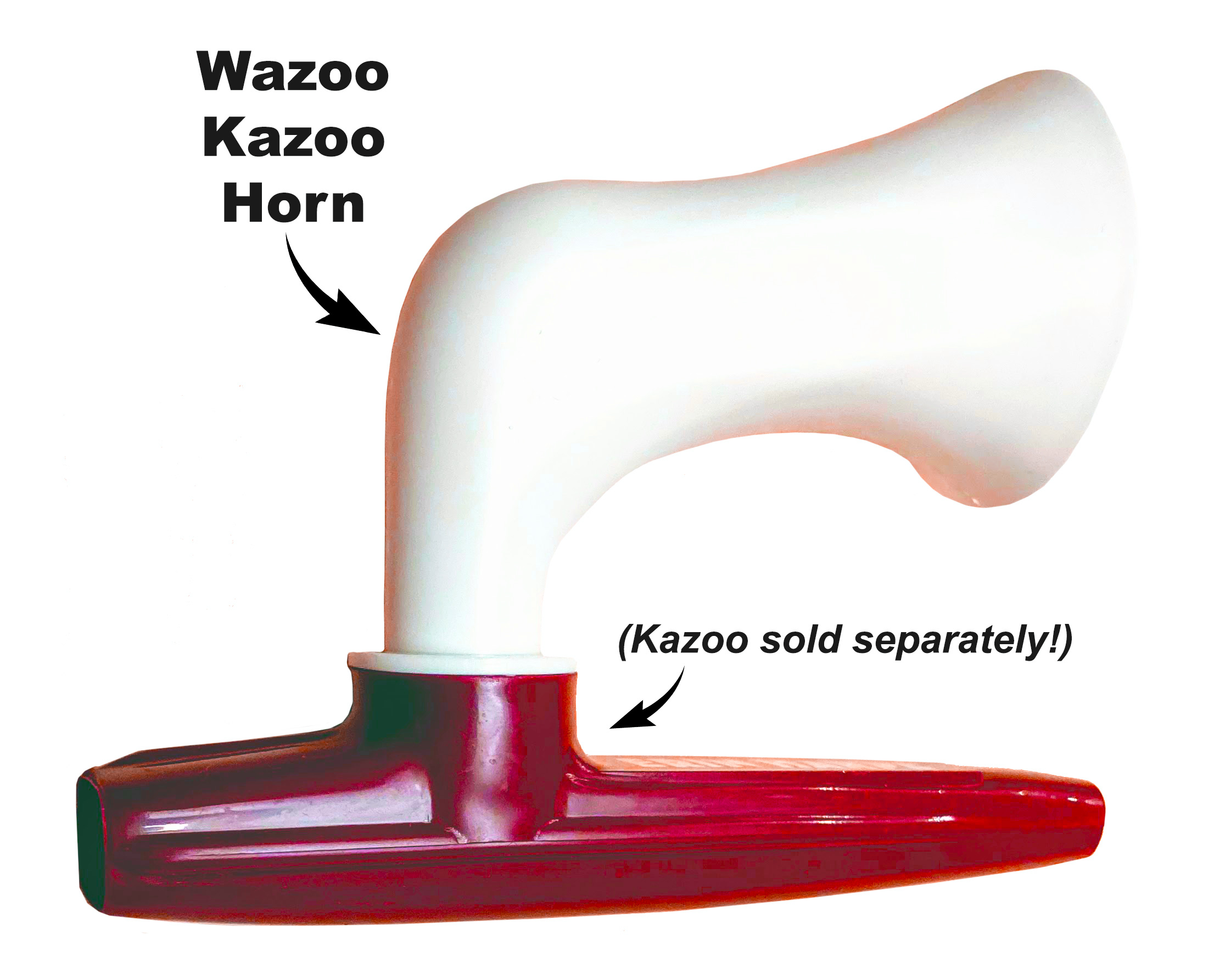 Wazoo Kazoo Horn (an add-on to the kazoo!) - Erin Harpe